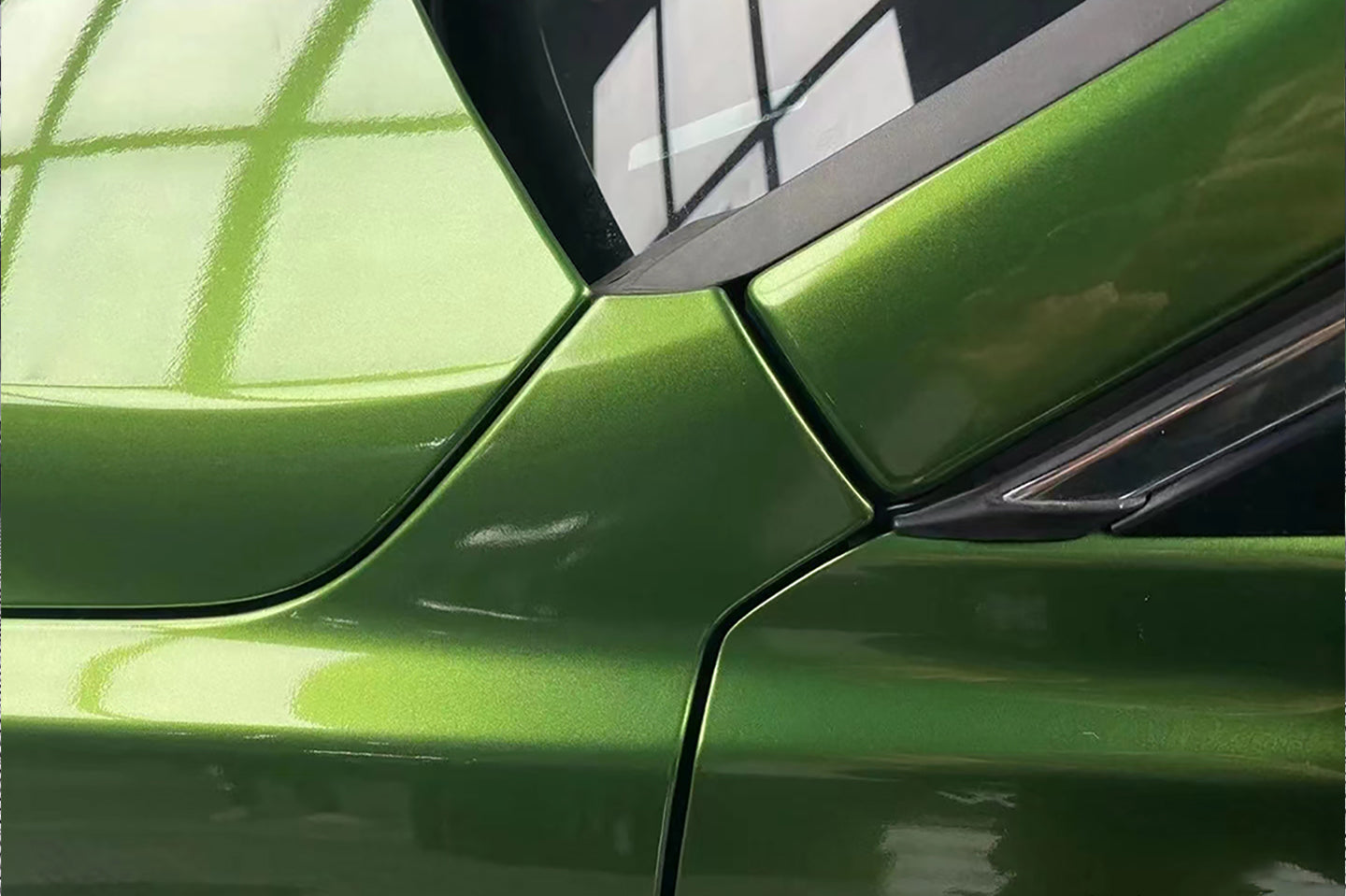 Metallic Mamba Green