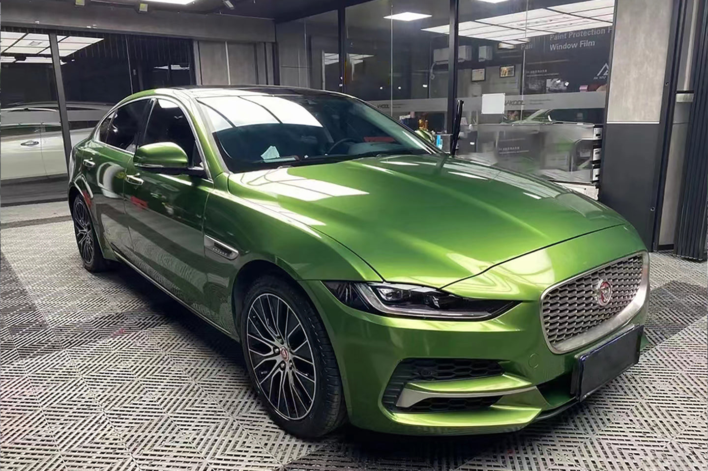 Metallic Mamba Green