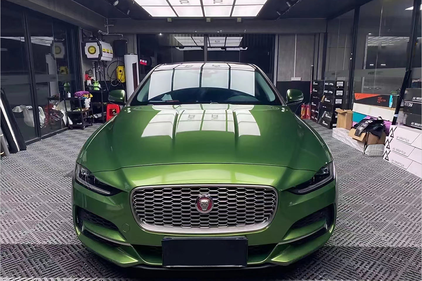 Metallic Mamba Green