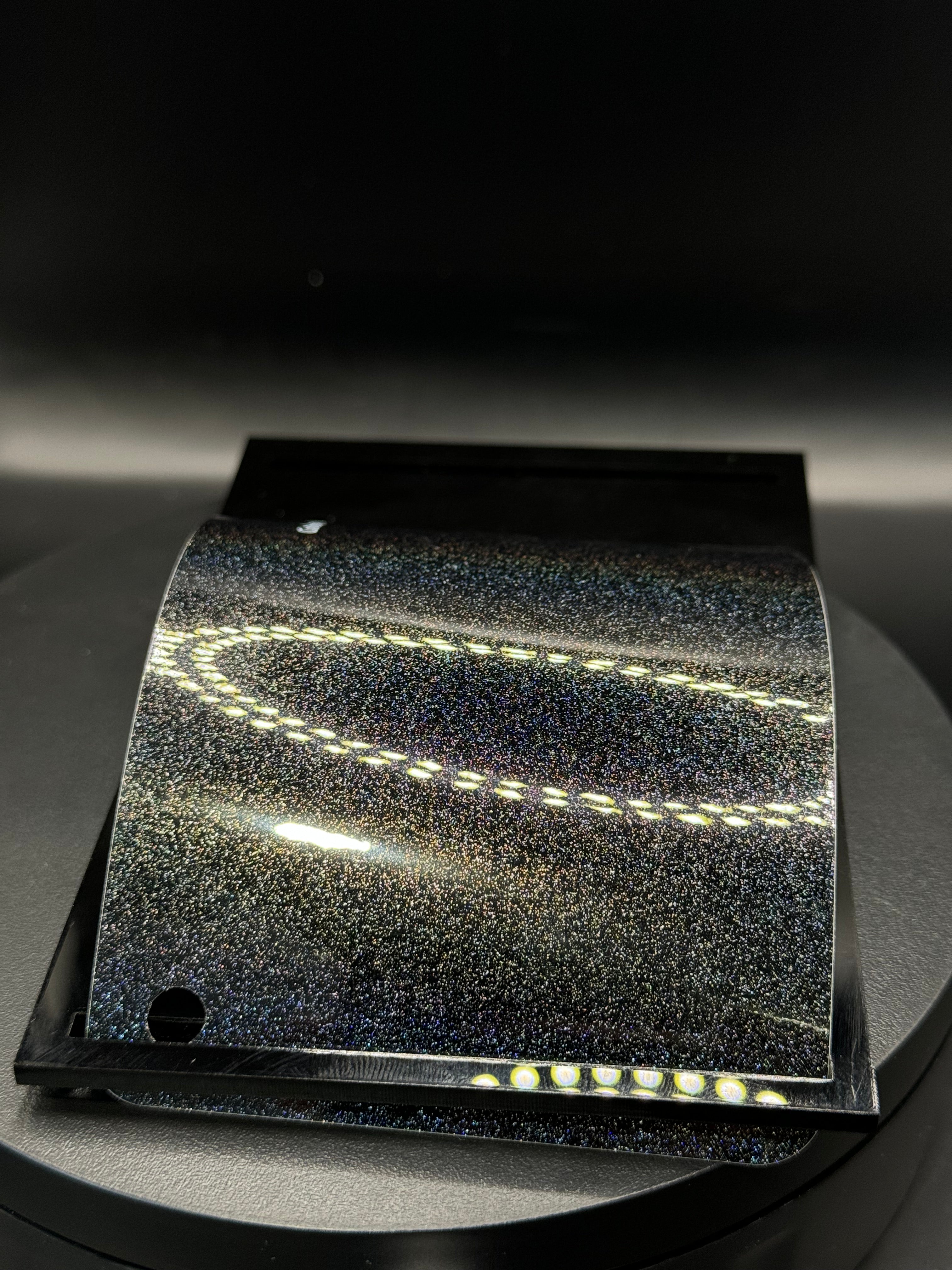 Laser Black Iridescent
