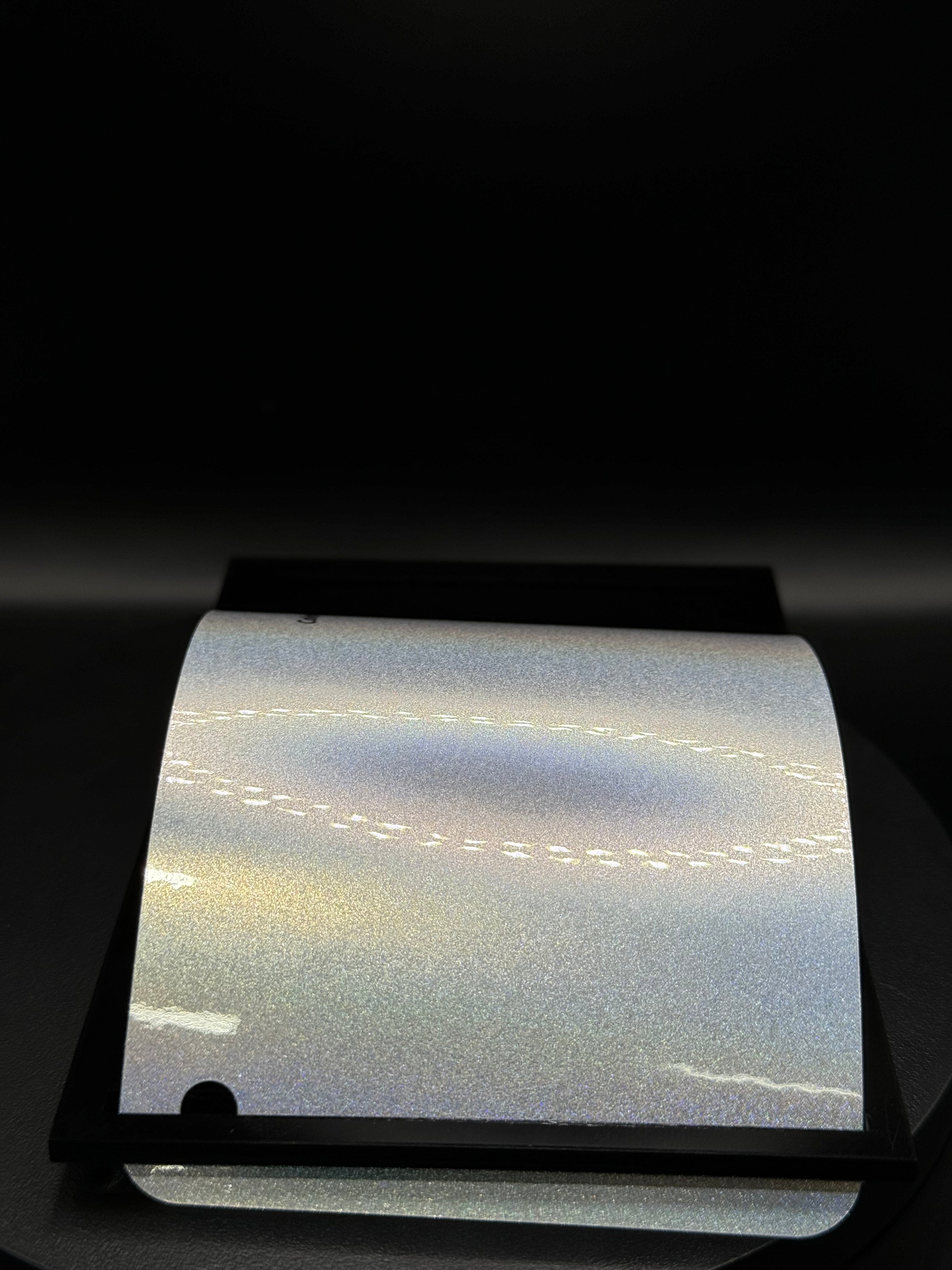 Laser White Gloss Iridescent