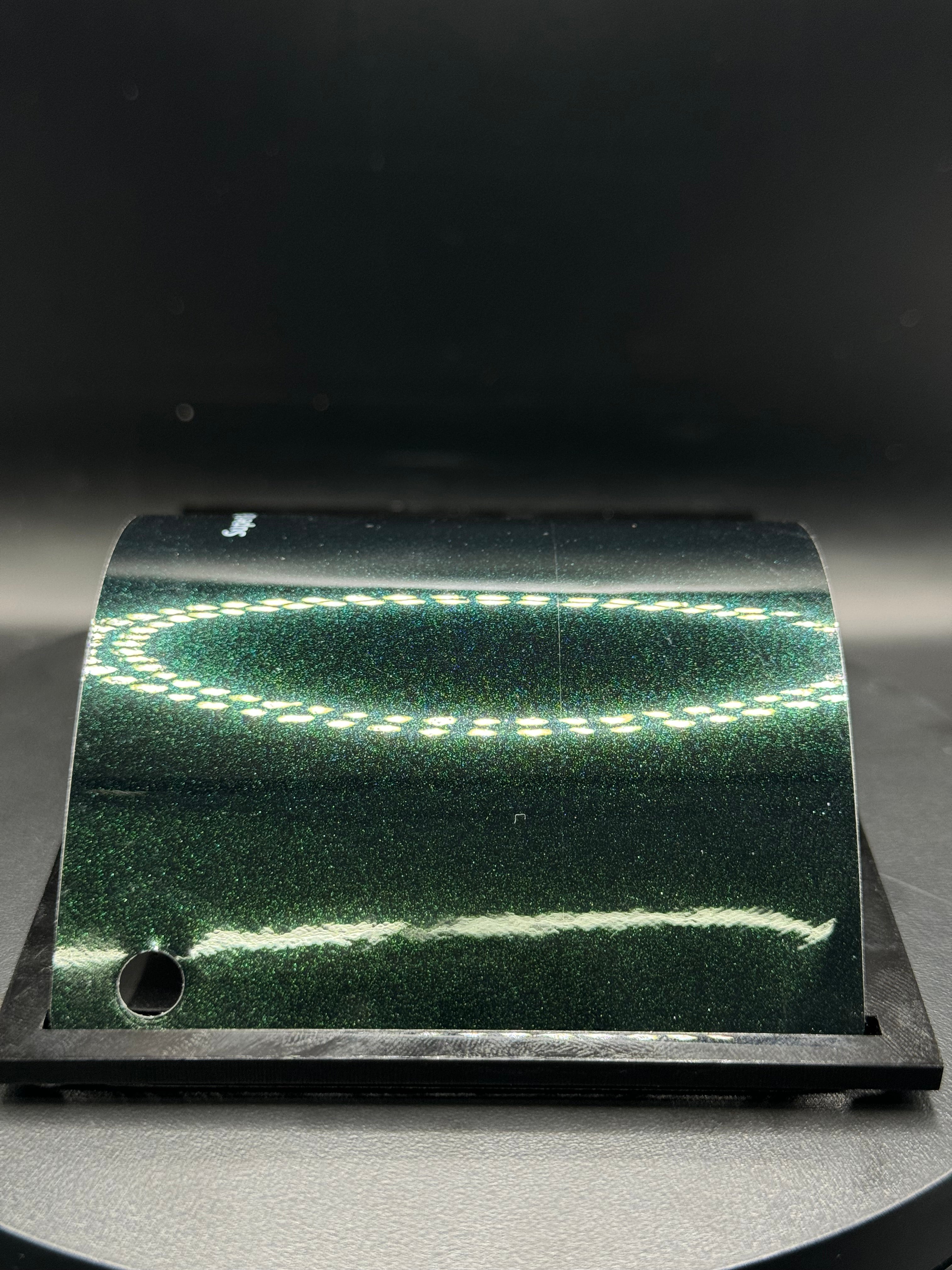 Metallic Deep Emerald Green