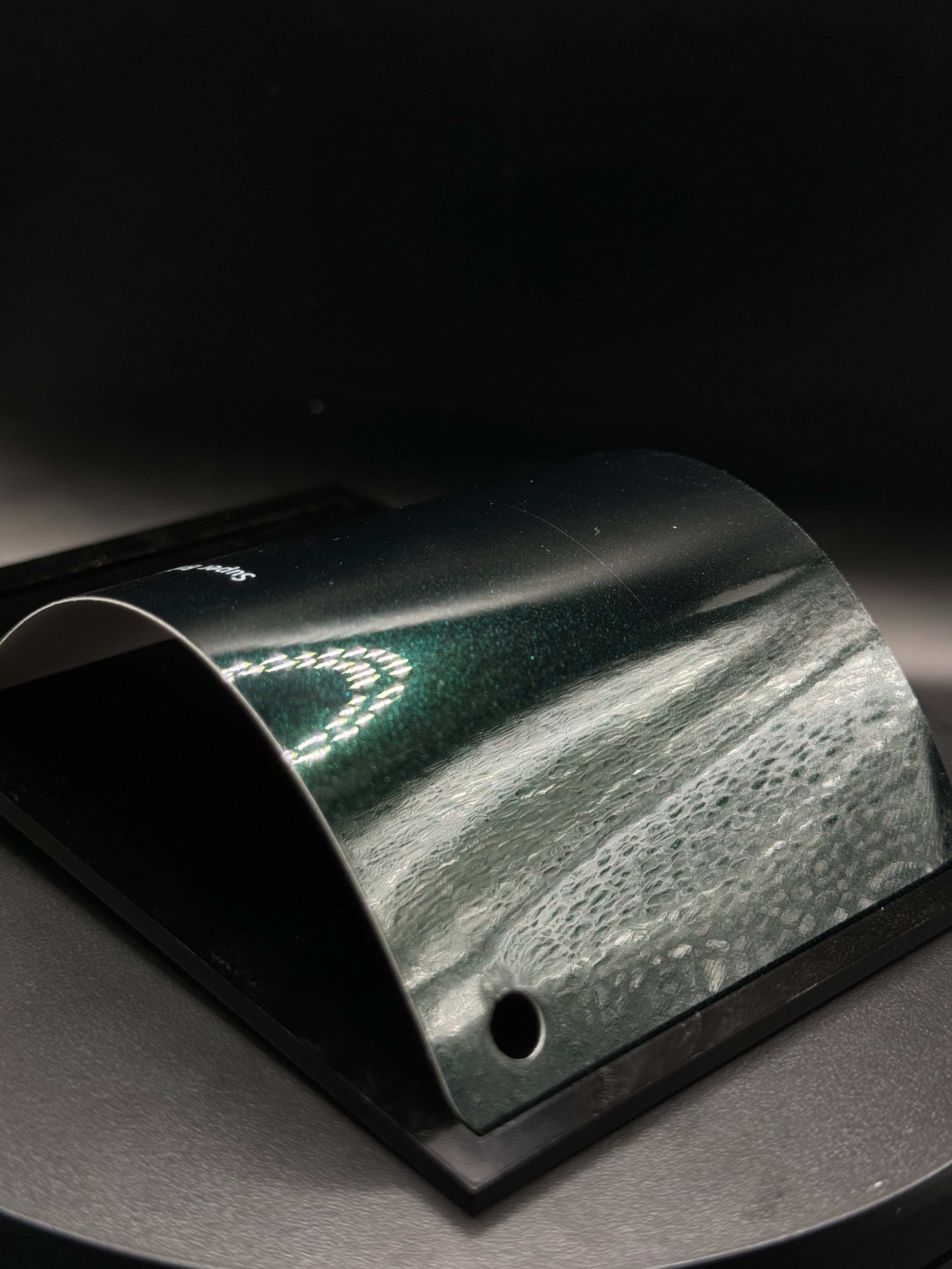 Metallic Deep Emerald Green