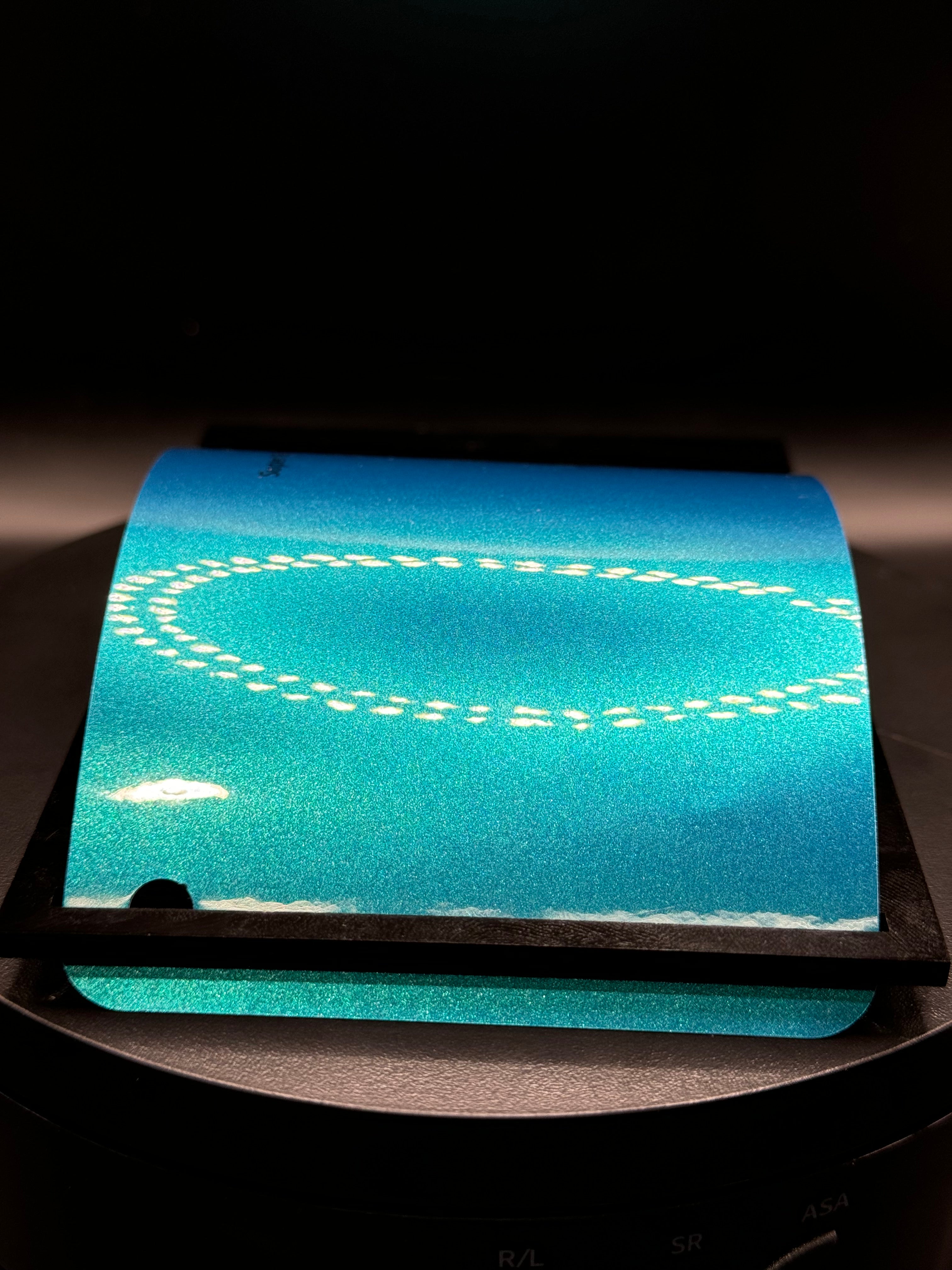 Metallic Atomic Cyan