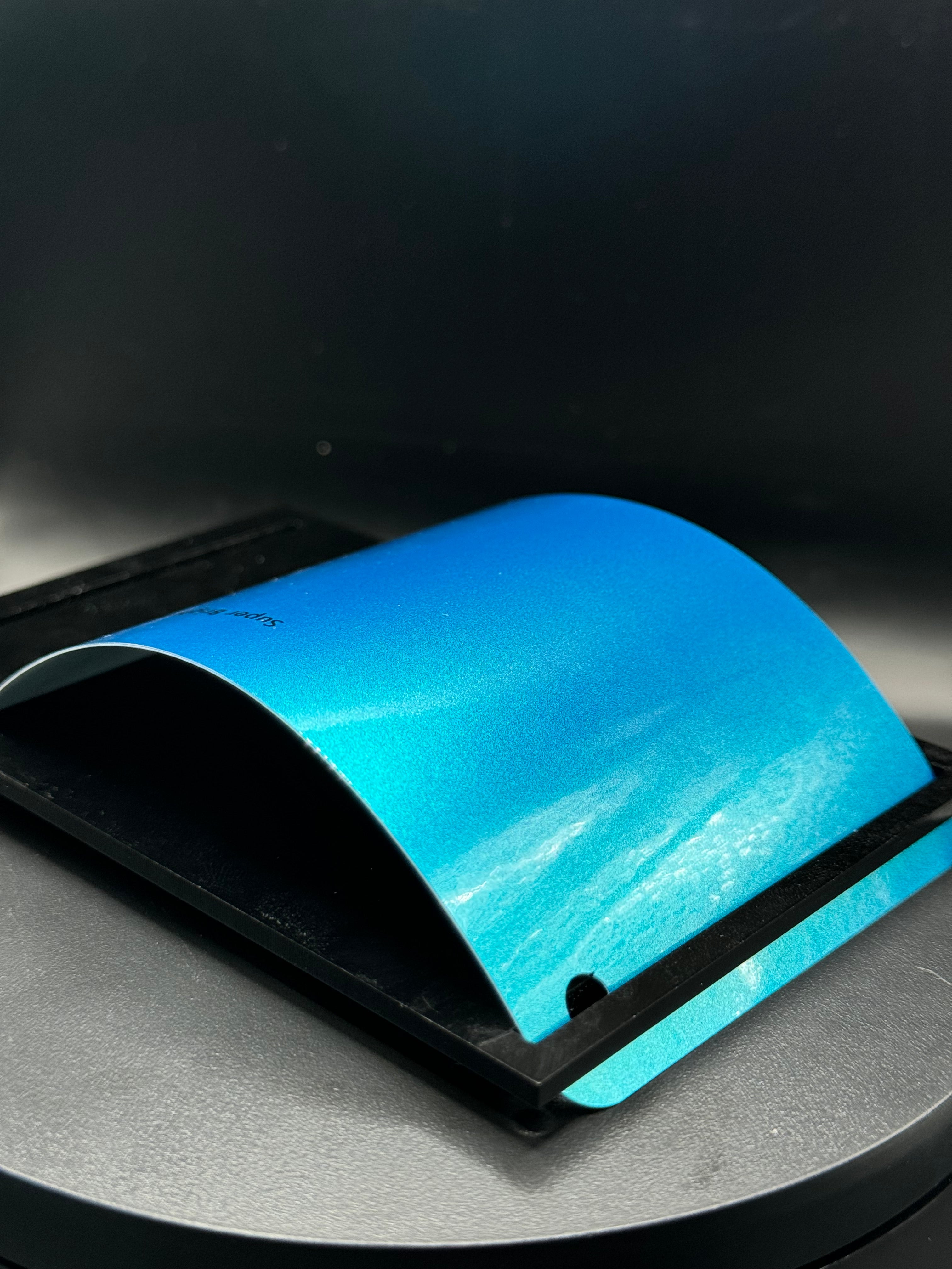 Metallic Atomic Cyan