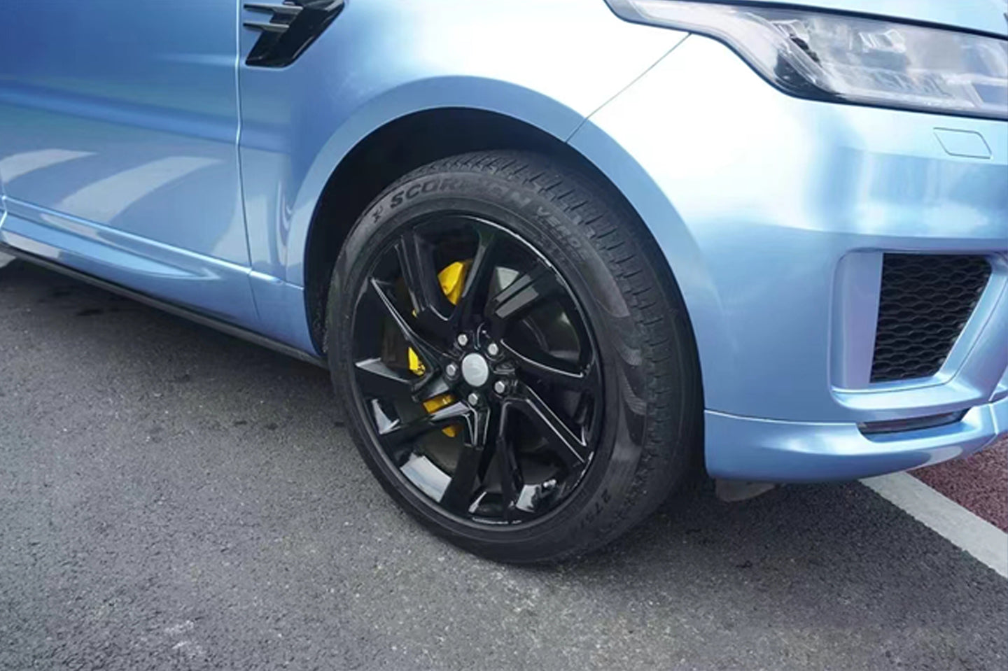 Metallic Haze Blue