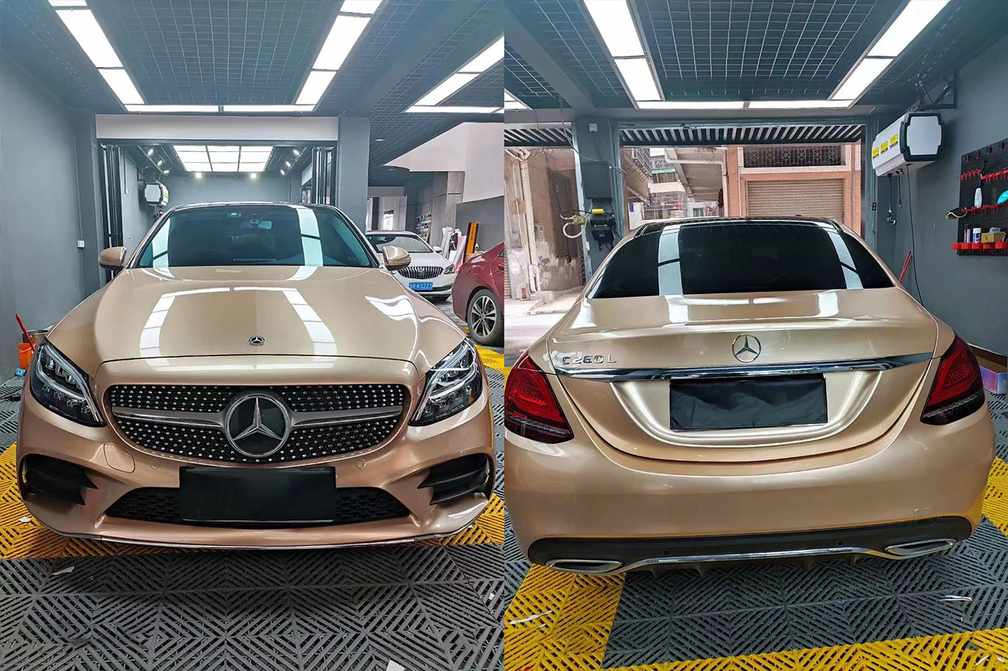 Metallic Champagne Gold