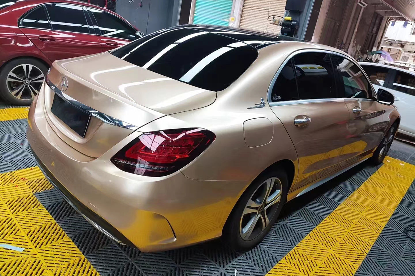 Metallic Champagne Gold