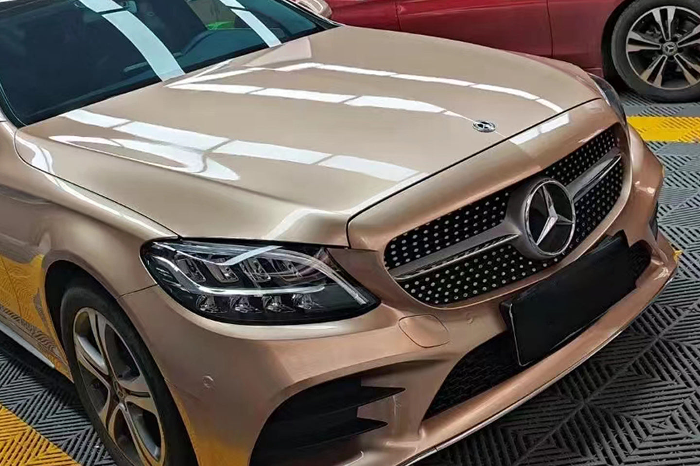Metallic Champagne Gold