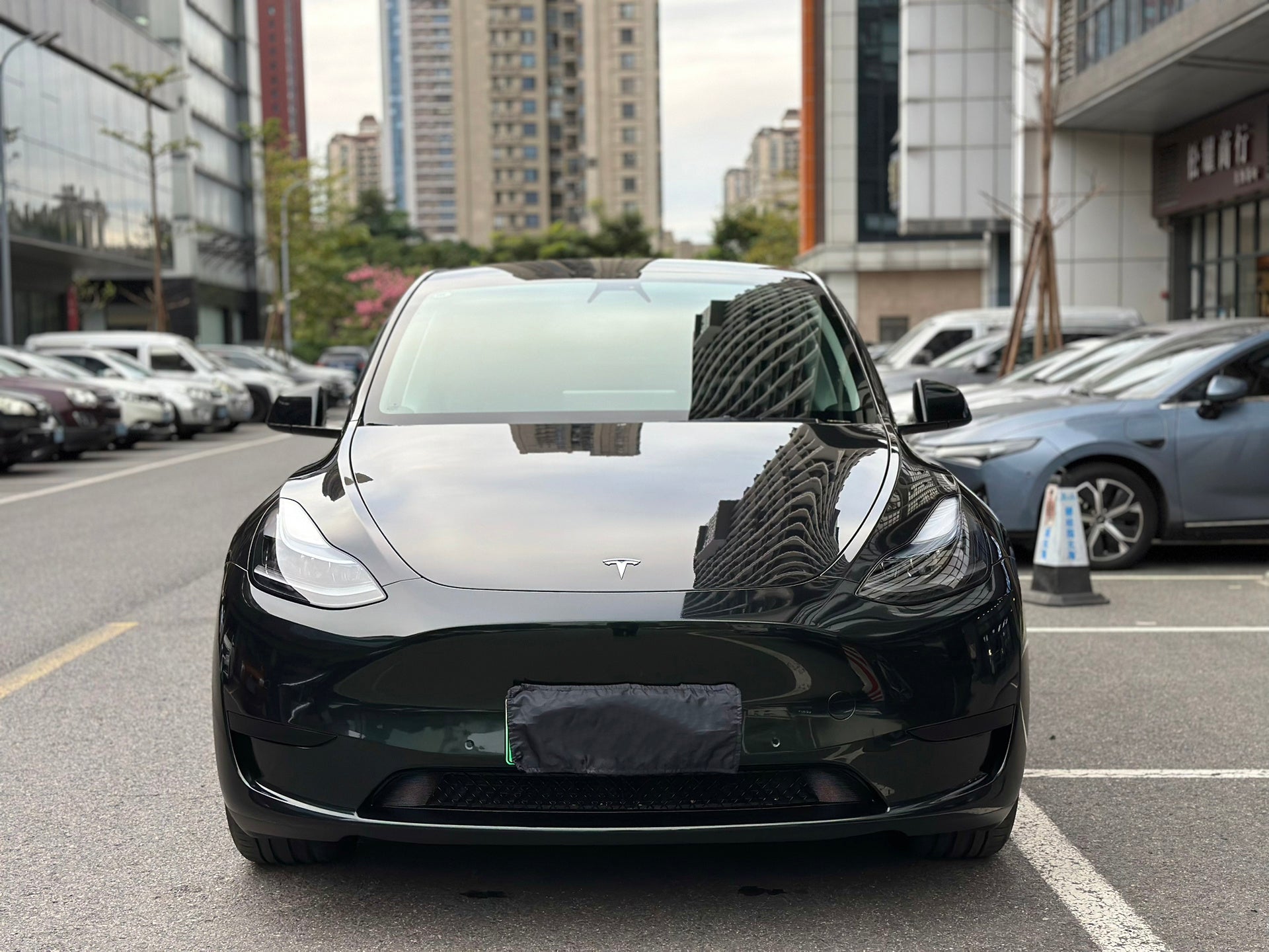 Metallic Deep Emerald Green