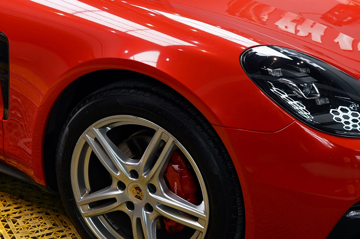 Metallic Fire Red