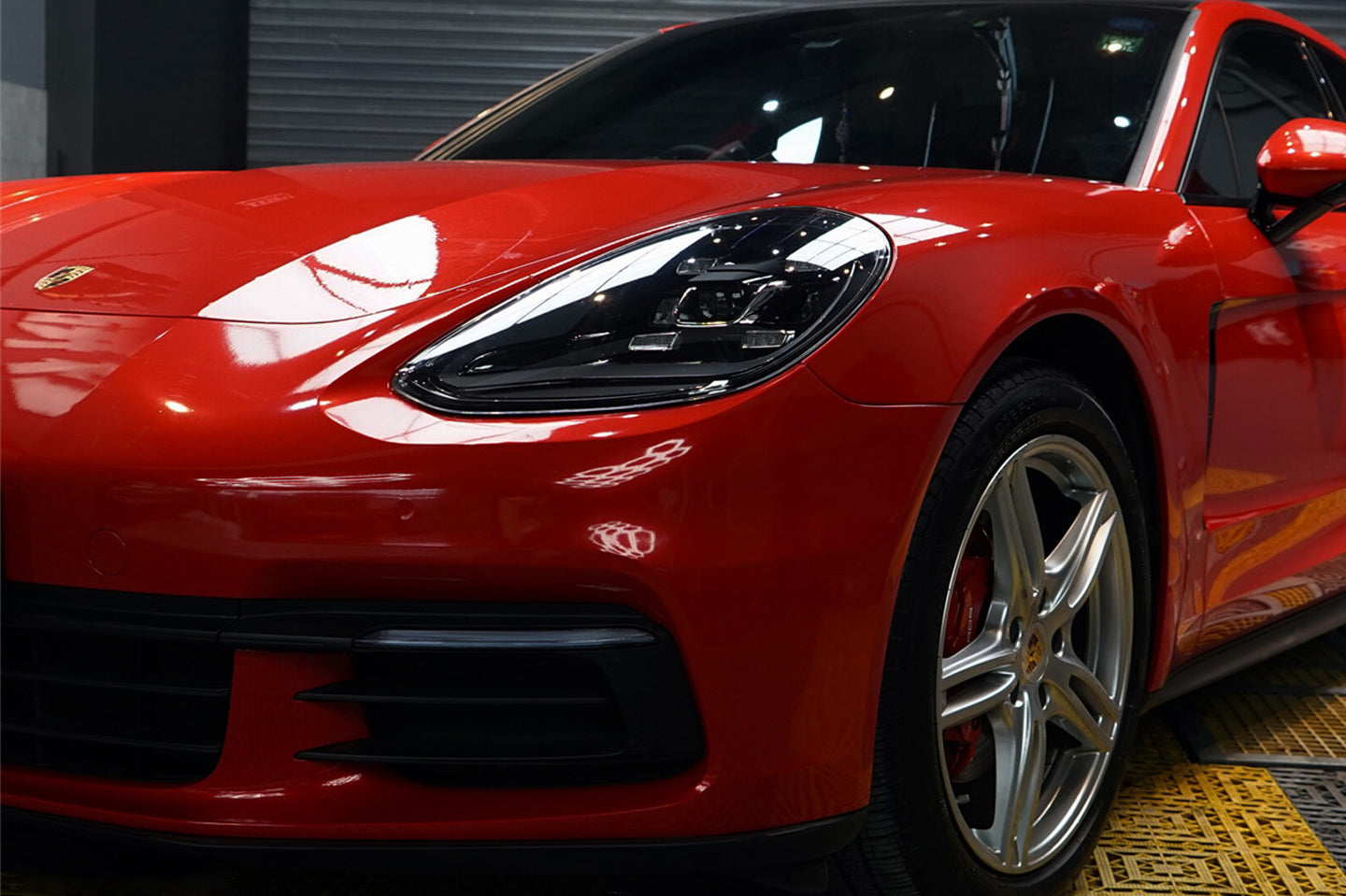 Metallic Fire Red