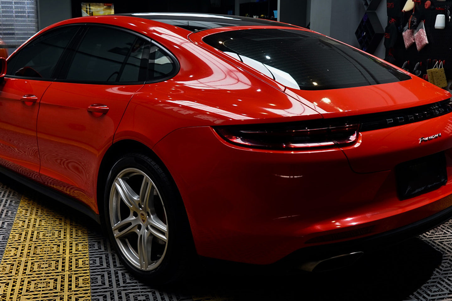 Metallic Fire Red
