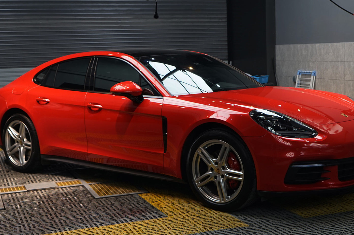 Metallic Fire Red