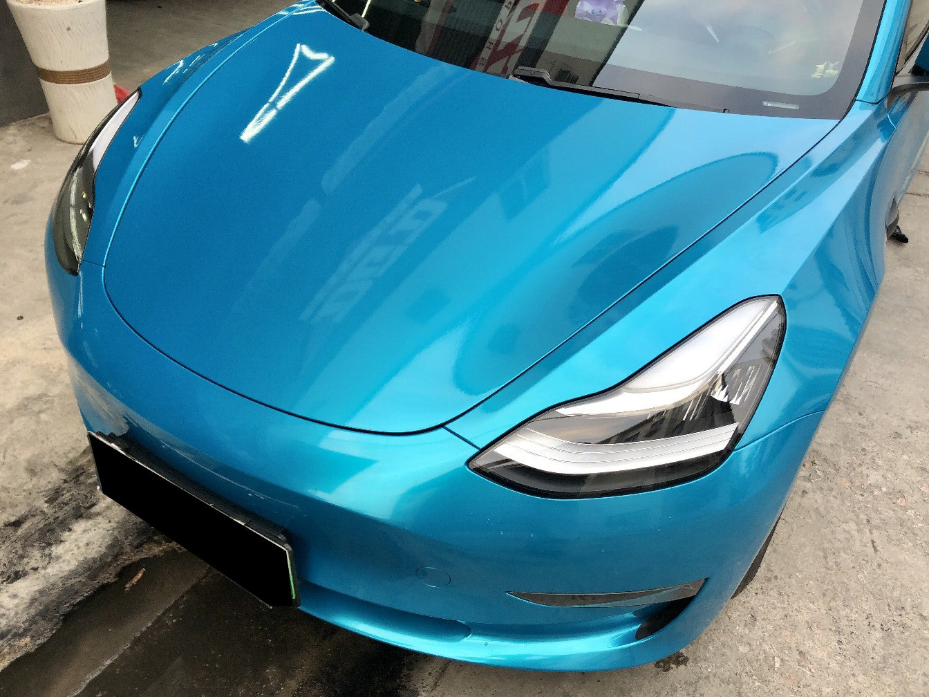 Metallic Atomic Cyan