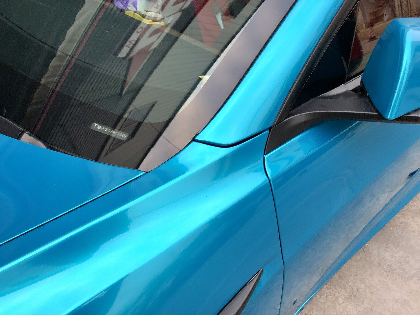 Metallic Atomic Cyan