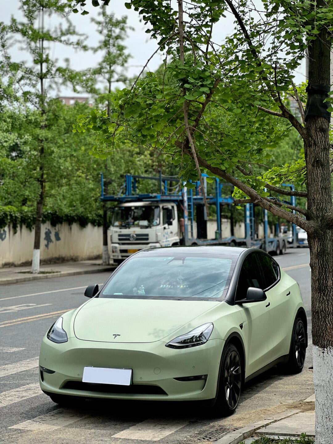 Satin Khaki Green