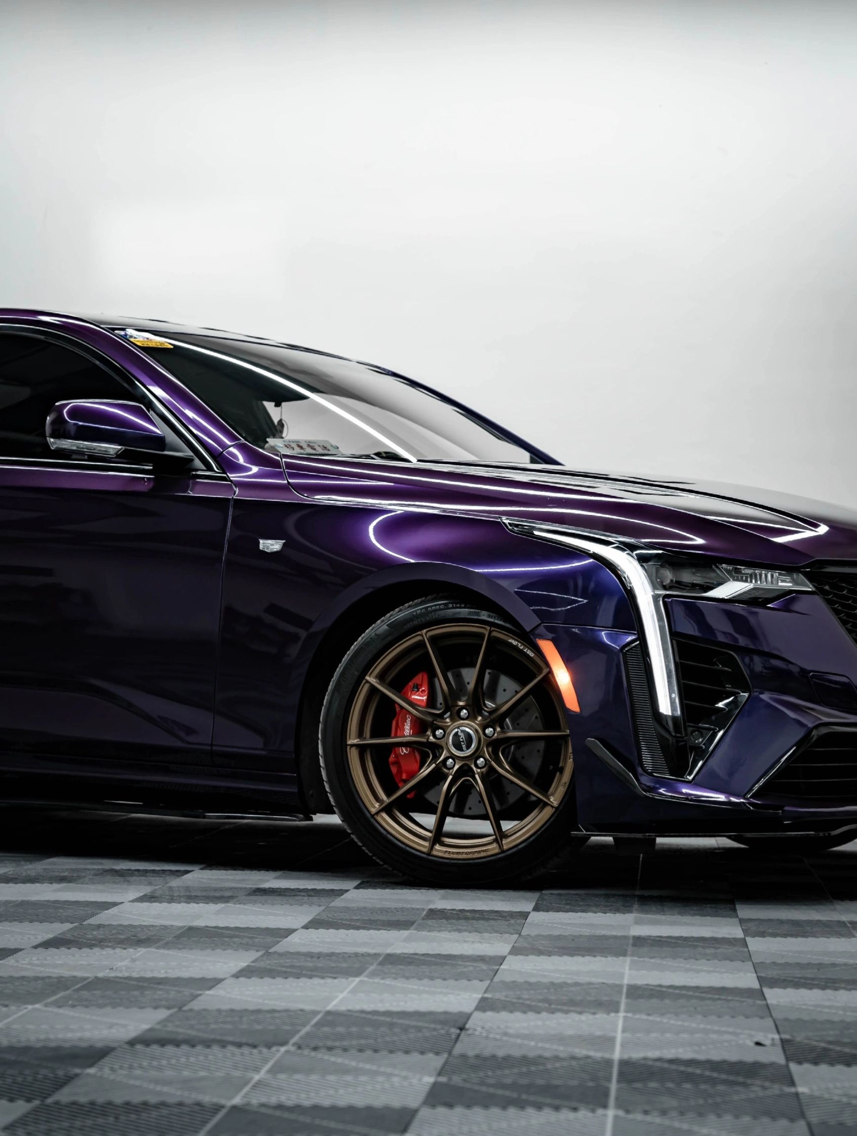 Brilliant Black Turn Purple