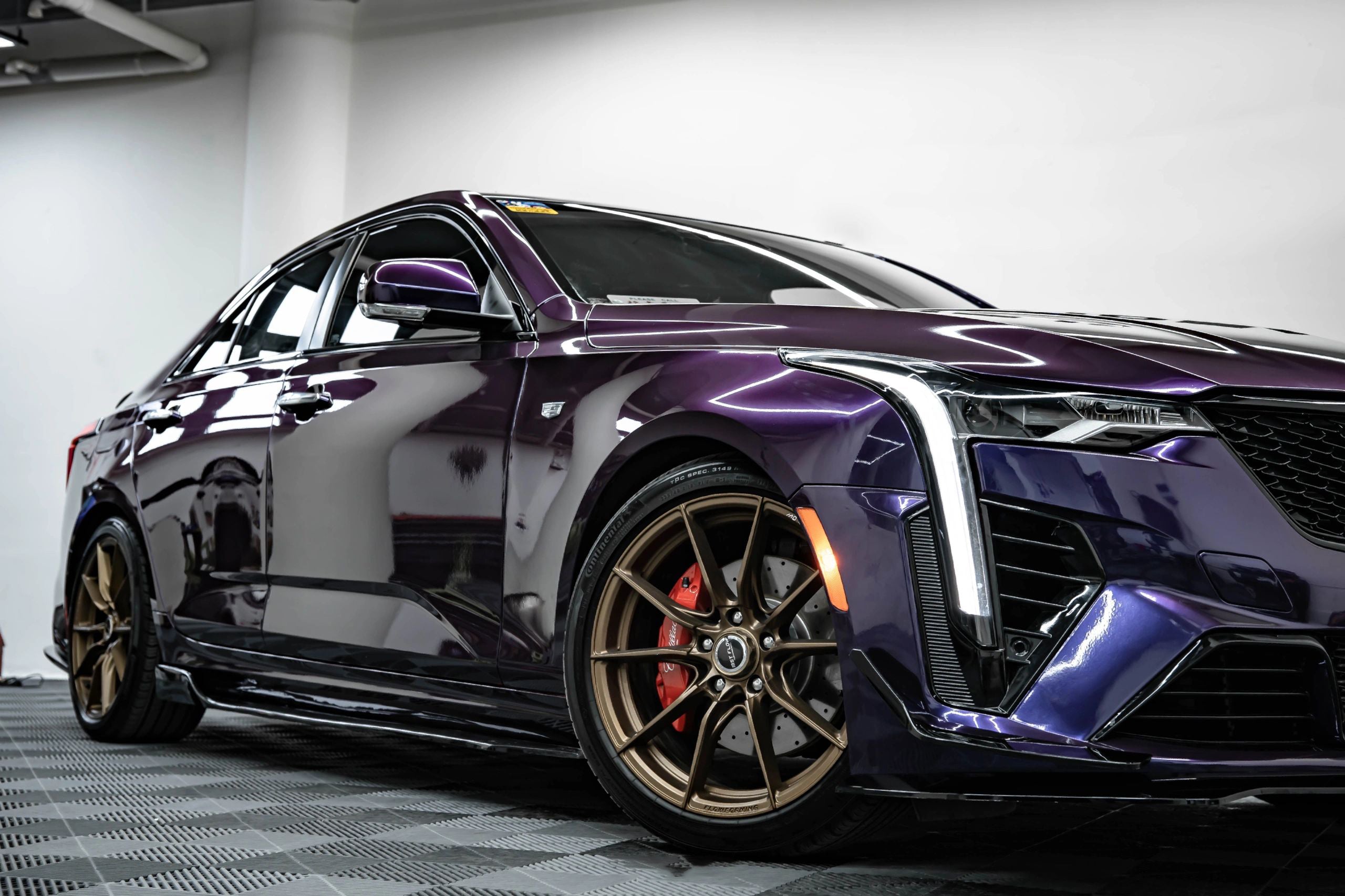 Brilliant Black Turn Purple