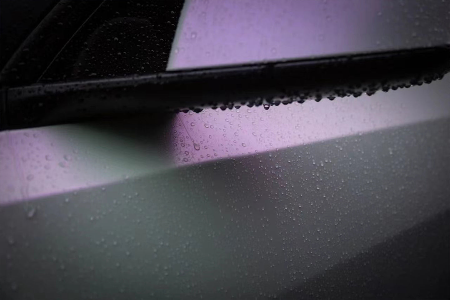 Ceramic White Turns Purple