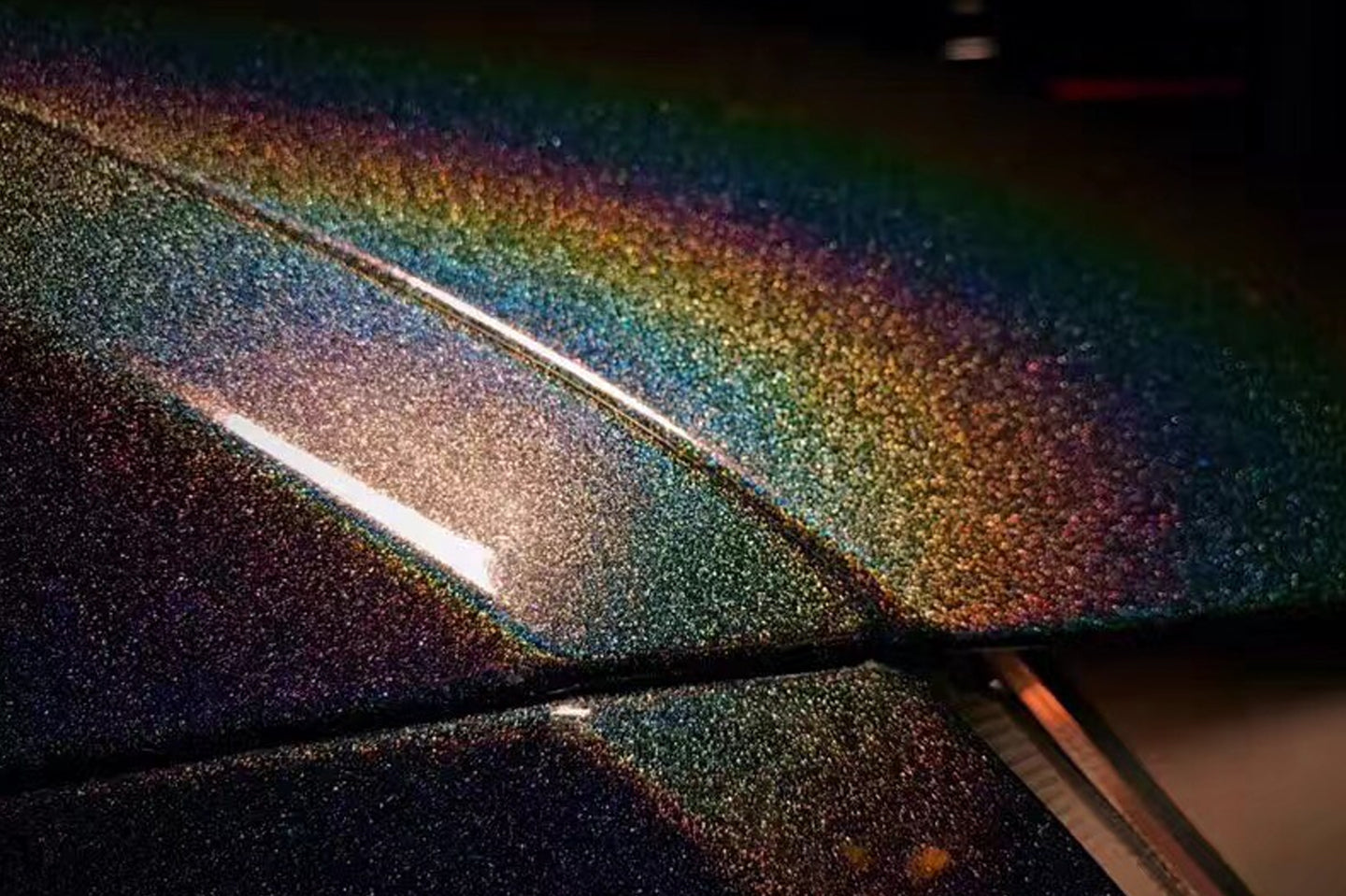 PET Colorful Laser Black