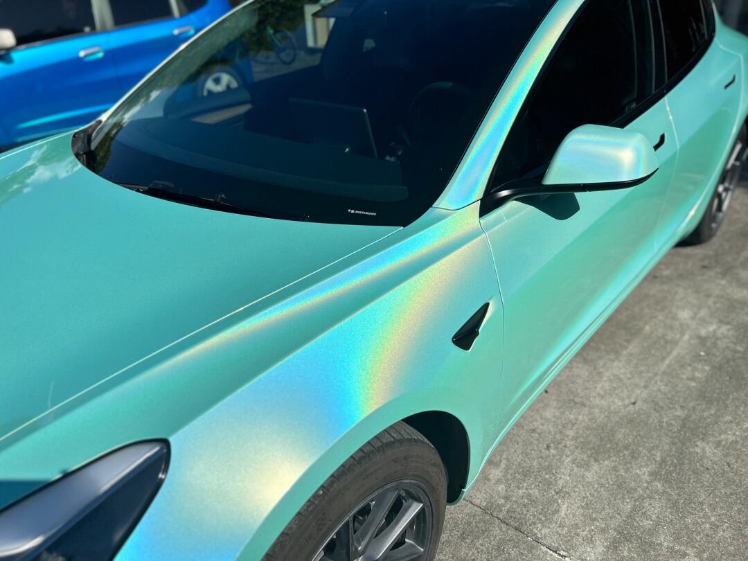PET Colorful Laser Tiffany
